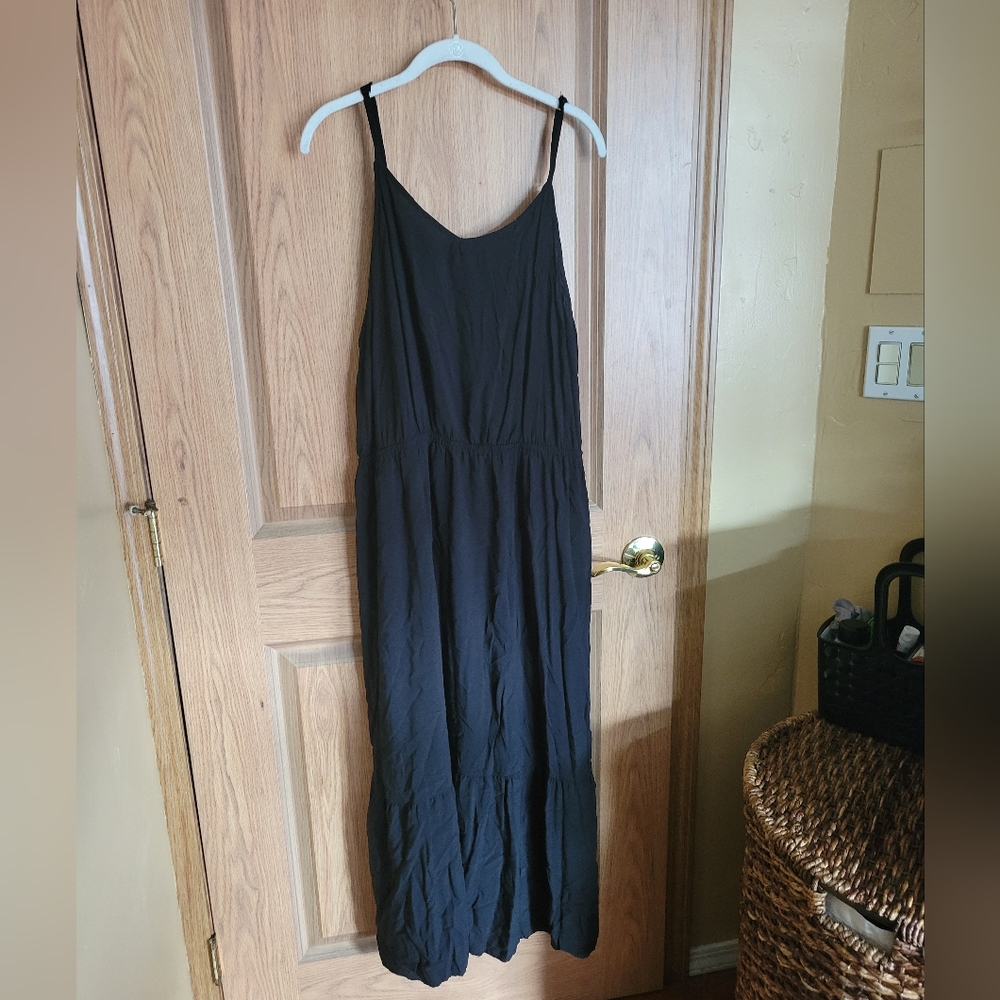 AVA and VIV for Target black maxi sun dress in 2X